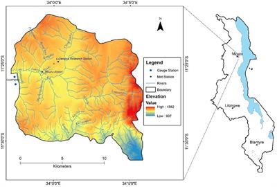 Urban flash floods modeling in Mzuzu City, Malawi based on Sentinel and MODIS data